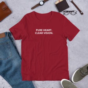 pure heart. clear vision. t shirt