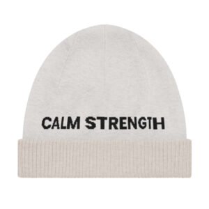 calm strength beanie