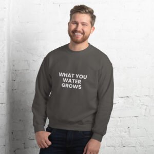 time builds the patient heritage drop sweatshirt