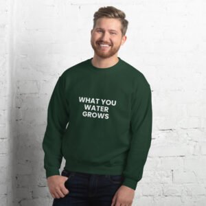 time builds the patient heritage drop sweatshirt
