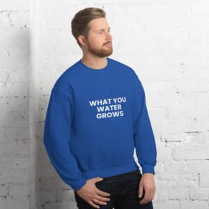 time builds the patient heritage drop sweatshirt