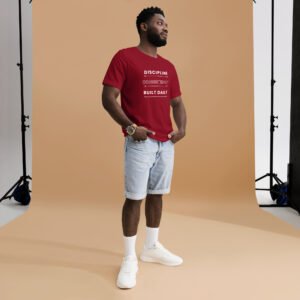 discipline consistency built daily tshirt