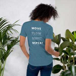 move flow reset repeat tshirt