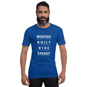 rooted built rise steady tshirt