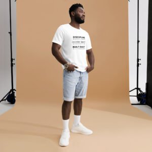 discipline consistency built daily tshirt