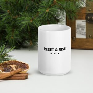 reset & rise mug