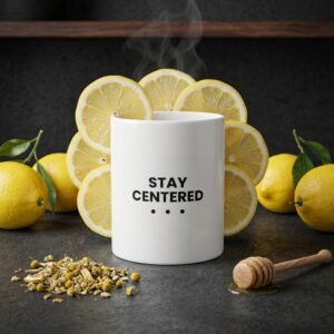 stay centered mug